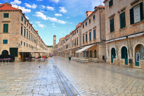 Calle Stradun en Dubrovnik