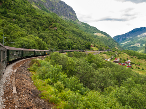 Tren por Noruega