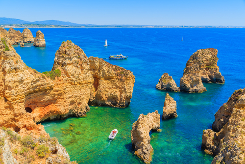 Ponta de Piedade en el Algarve
