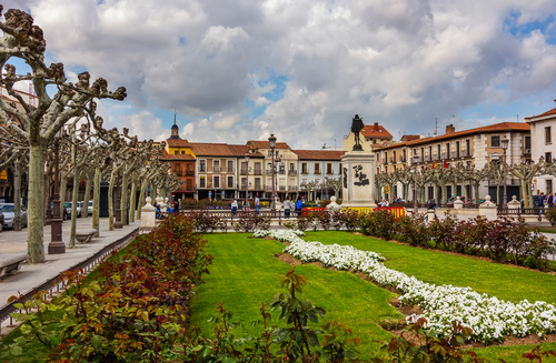 Plaza de Cervantes en Alcalá de Henares