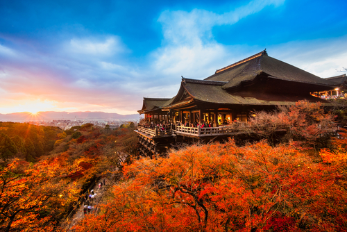 Templo Kiyomizu Dera en Kyoto