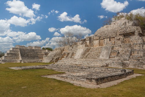 Ruinas mayas de Edzna en Campeche