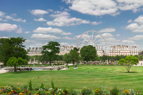 Jardines de las Tullerías en París