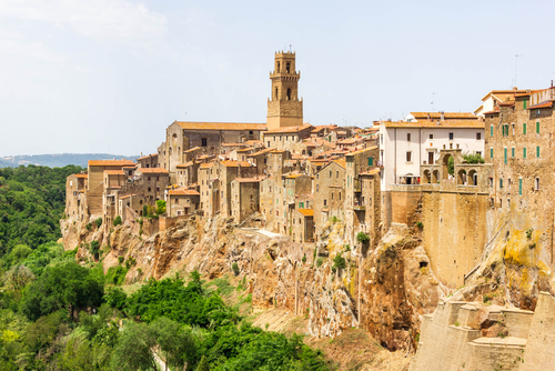Pitigliano en Italia