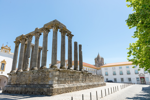 Templo de Diana en Évora
