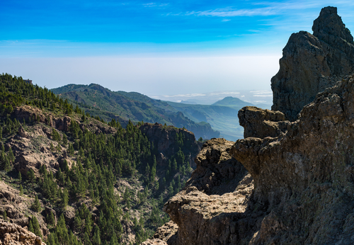 Pico de las Nieves en Gran Canaria