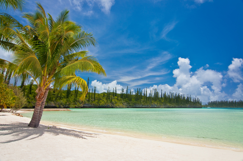 Isla de los Pinos en Nueva Caledonia 