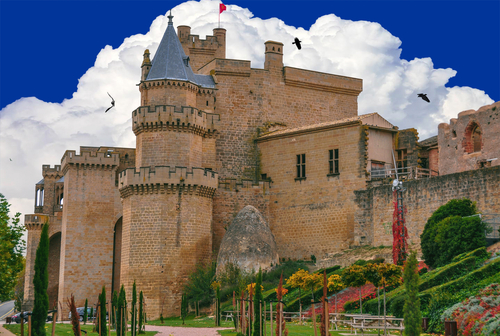 El Palacio Real de Olite, maravilla medieval de España