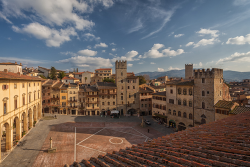 Arezzo en Italia, cuna de grandes artistas