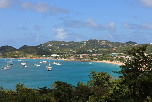 Bahía en Santa Lucía