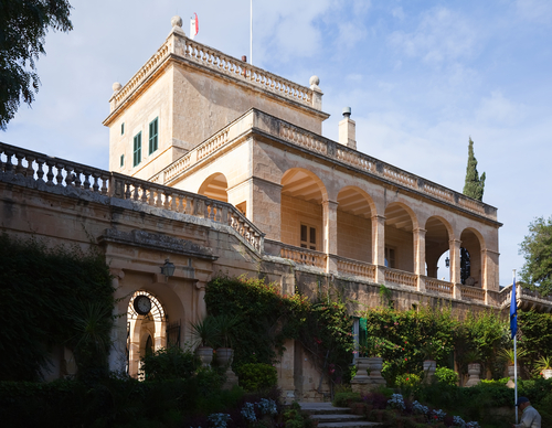Palacio de San Antón en La Valeta