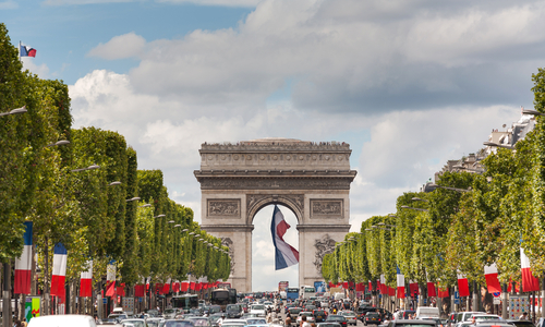 Campos Elíseos en París