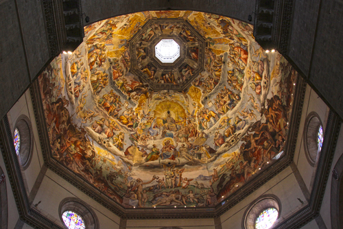 Interior de la cúpula de Santa María del Fiore