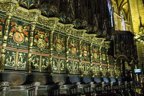 Coro de la catedral de Barcelona