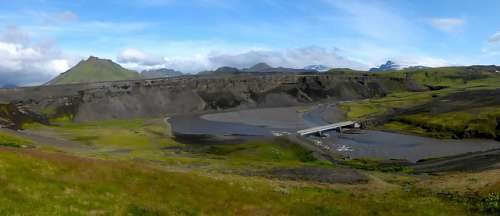 Río Markarfljót en Islandia
