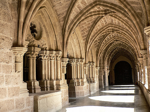 Claustro del Monasterio de Piedra
