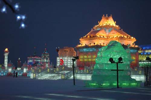 Escultura de hielo en HArbin