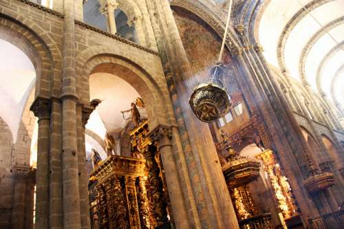 Botafumeiro de Santiago de Compostela
