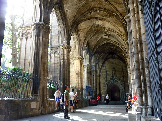 Claustro de la catedral de Barcelona
