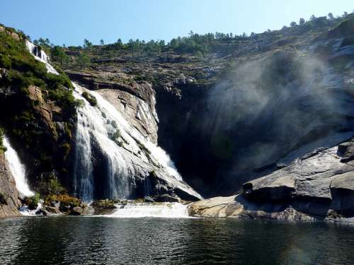 Cascada de Ézaro en A Coruña