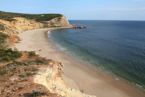 Playa de Cabanas Velhas en Algarve