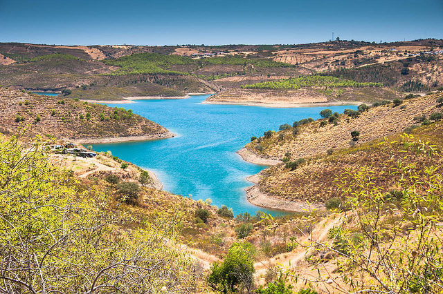 Río Odeleite en Portugal