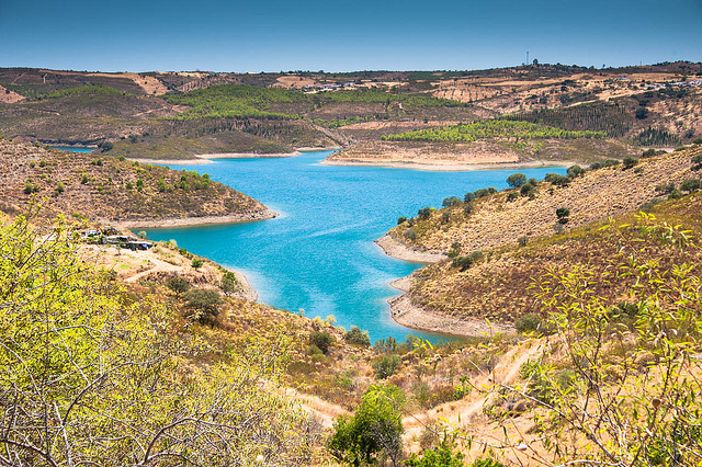 Río Odeleite en Portugal 