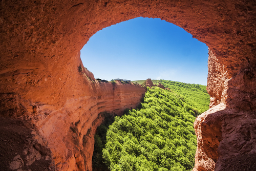 Mirador en Las Médulas