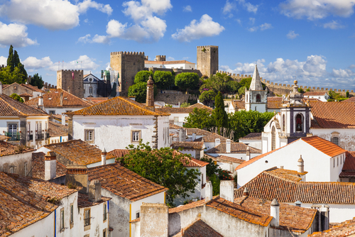 Óbidos en Portugal