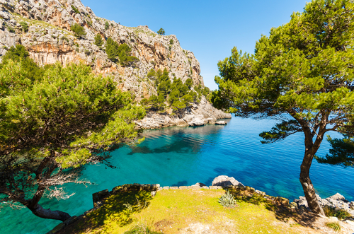 Cala Sa Calobra en Mallorca, tan inaccesible como hermosa