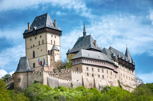Castillo de Karlstein en la República Checa