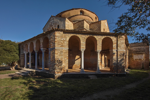 Torcello en la laguna de Venecia