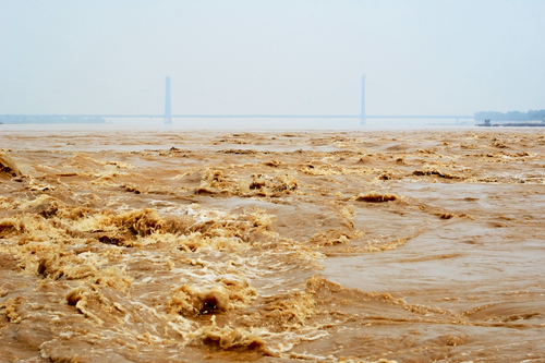 Río Amarillo en China