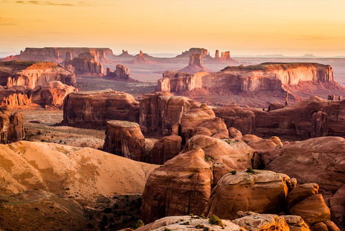 Valle de los Monumentos en Arizona