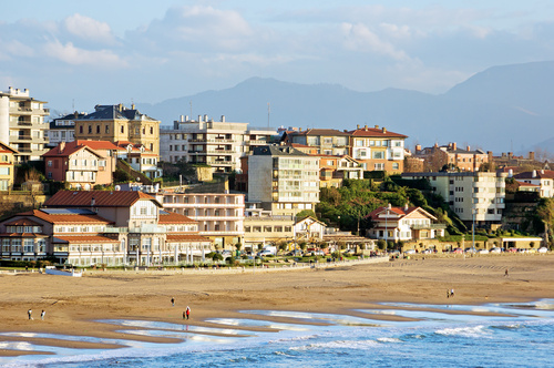 Playa de Getxo en Bilbao