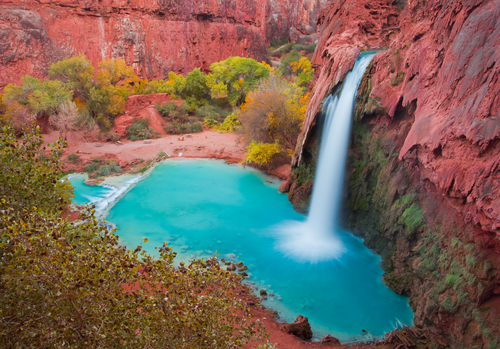 Cataratas Havasu en Arizona
