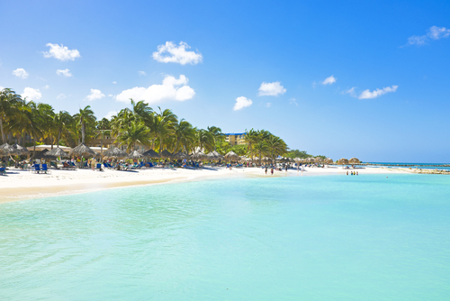 Palm Beach en Aruba
