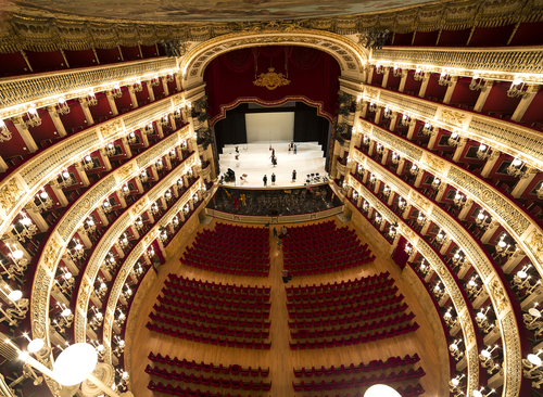 Teatro de San Carlo en Napoles