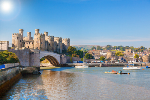 Castillo Conwy en Gales