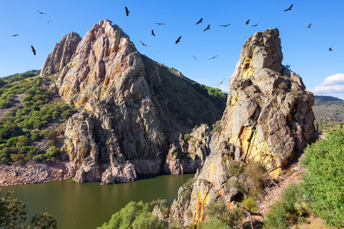 Mirador del Salto del Gitano en Extremadura