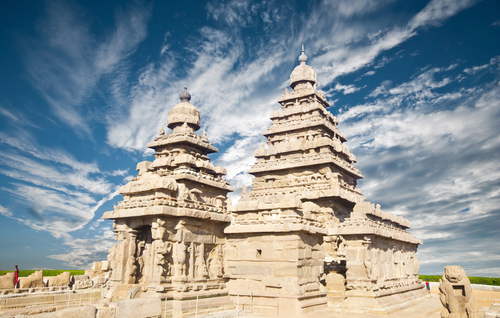 El Templo de la Orilla en Mahabalipuram, un lugar místico