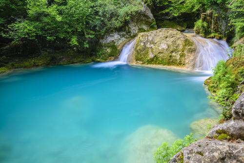 Río Urederra en España