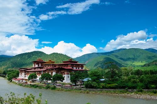 Punhaka Dzong en Buthán