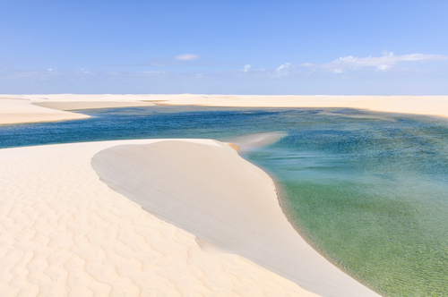 Lençois Maranhenses en Brasil, un paisaje de fantasía