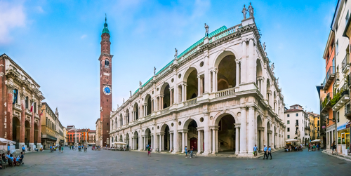Piazza Signori en Vicenza