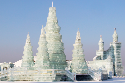 Harbin en China, la ciudad de hielo Harbin en China, la ciudad de hielo