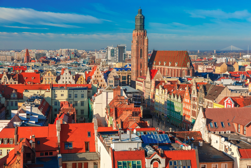 Basílica de Santa Isabel en Wroclaw