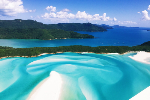 Whitehaven Beach en Australia