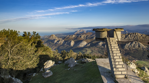 Mirador del Fito en Asturias