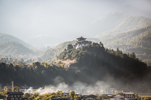 Monasterio Bumthan Dzong en Buthán